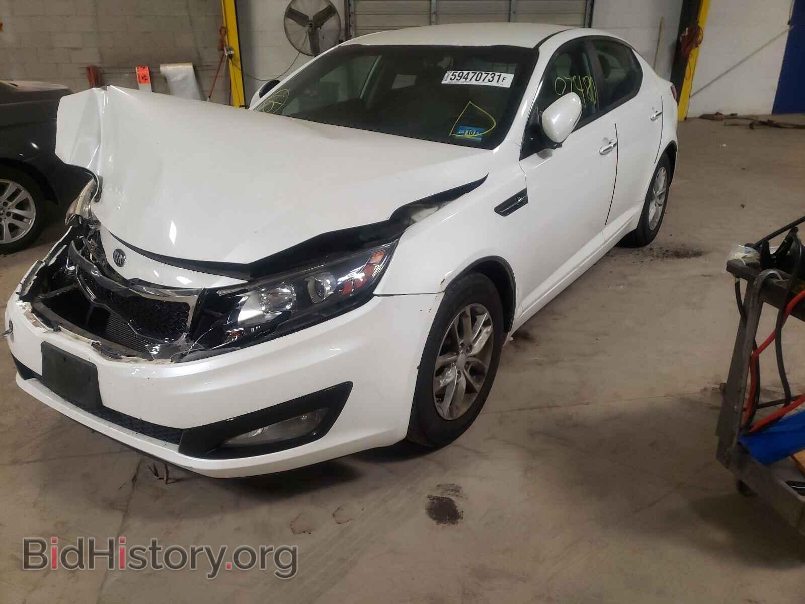 2013 KIA OPTIMA - VIN: KNAGM4A74D5331546 - Фото 2