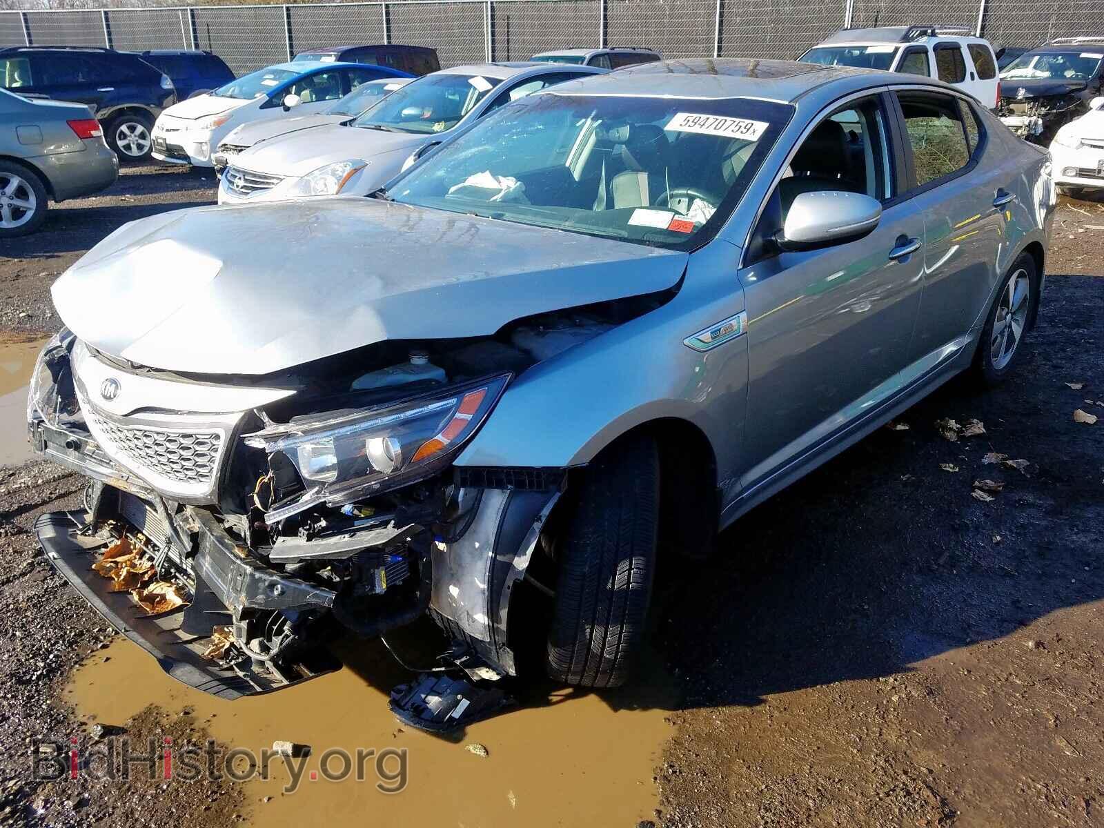 2014 KIA OPTIMA - VIN: KNAGN4AD4E5072903 - Фото 2