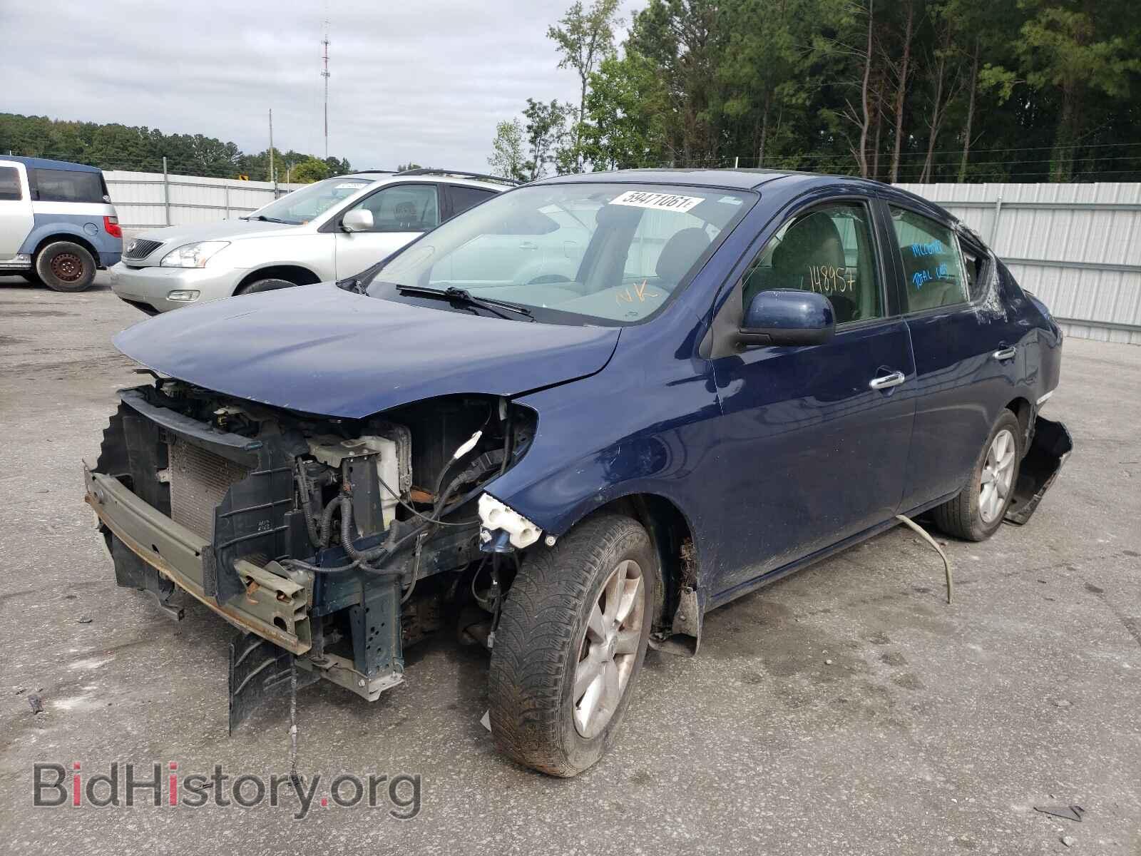 2012 NISSAN VERSA - VIN: 3N1CN7AP9CL924188 - Photo 2