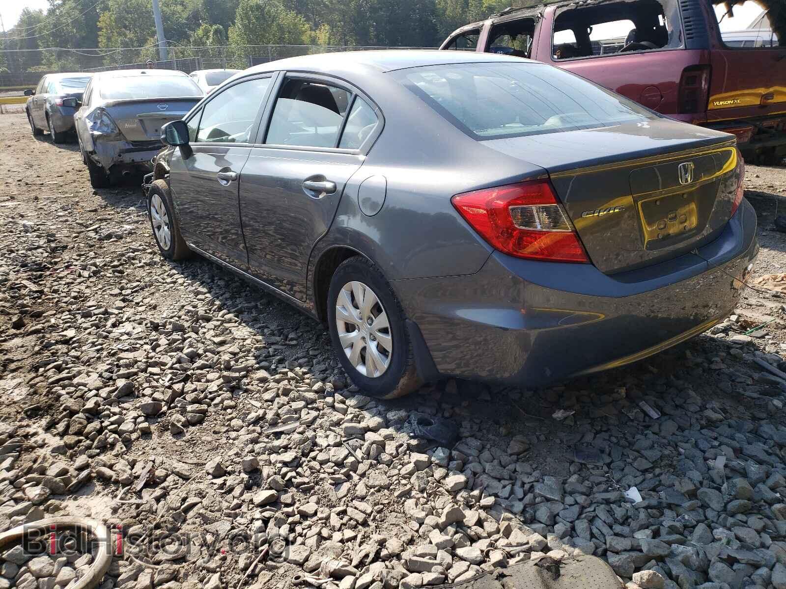 2012 HONDA CIVIC - VIN: 2HGFB2F57CH574812 - Фото 3