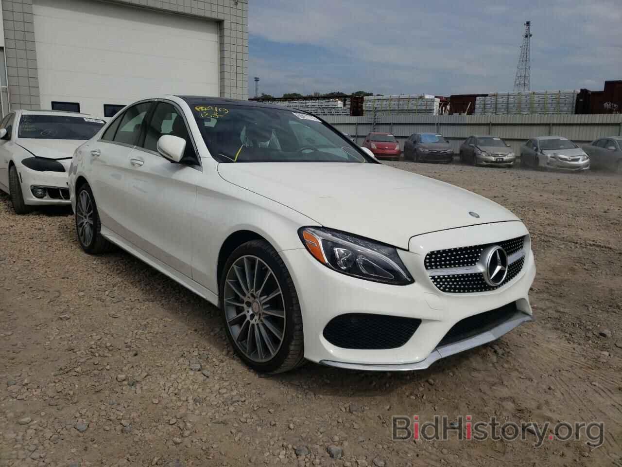 Photo 55SWF4KB8FU021668 - MERCEDES-BENZ C-CLASS 2015