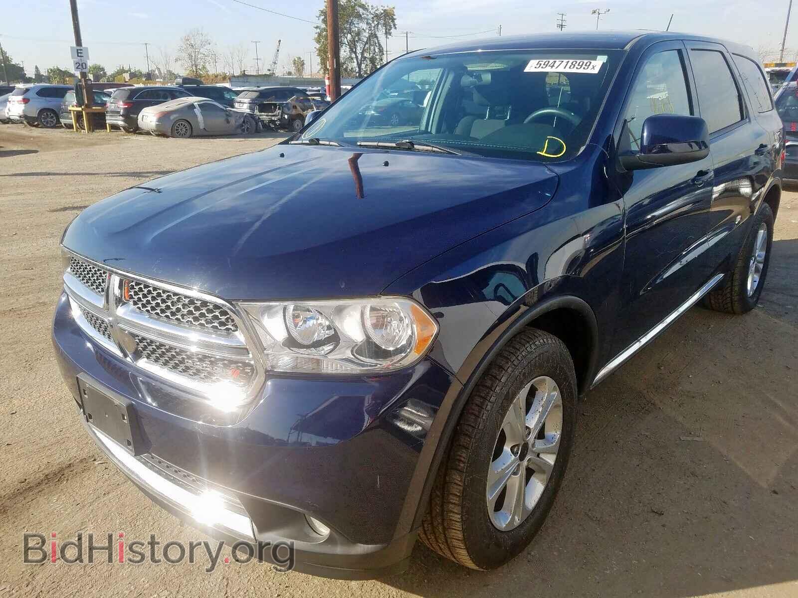 2013 DODGE DURANGO SX - VIN: 1C4RDHAG9DC687621 - Photo 2
