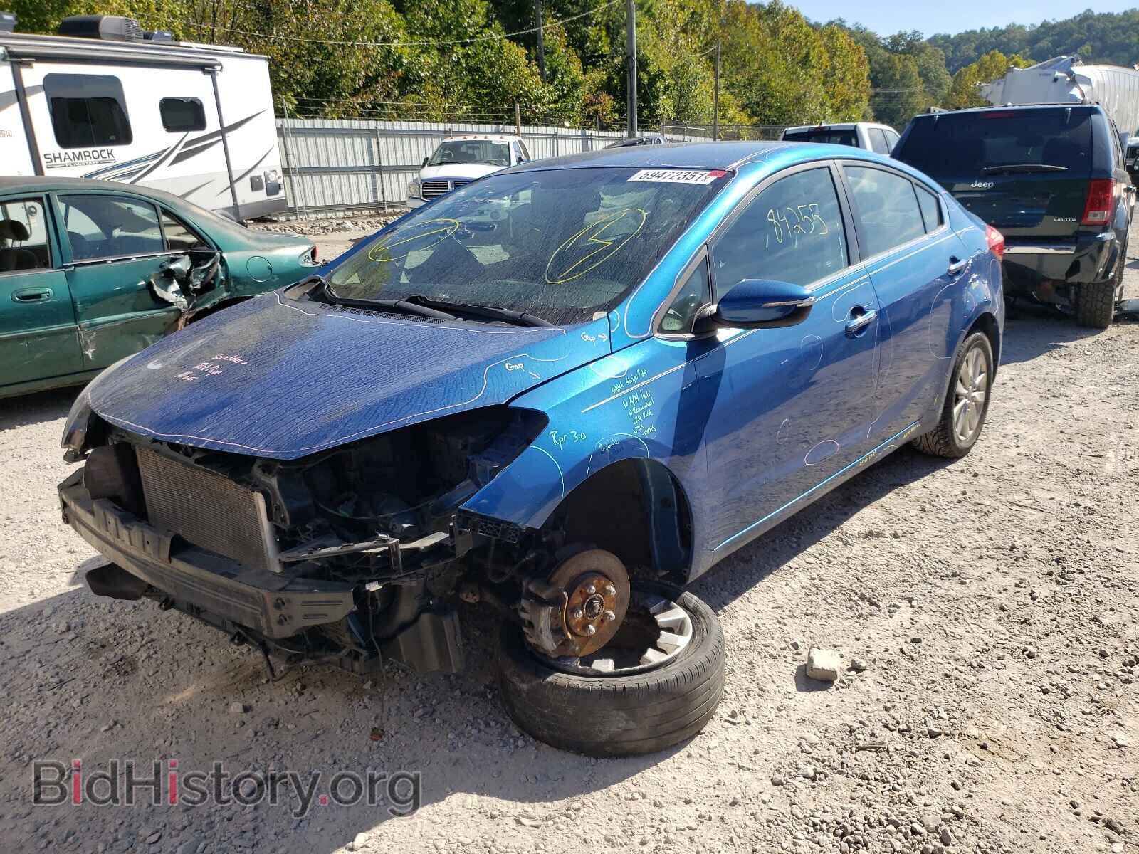 2014 KIA FORTE - VIN: KNAFX4A88E5151130 - Фото 2