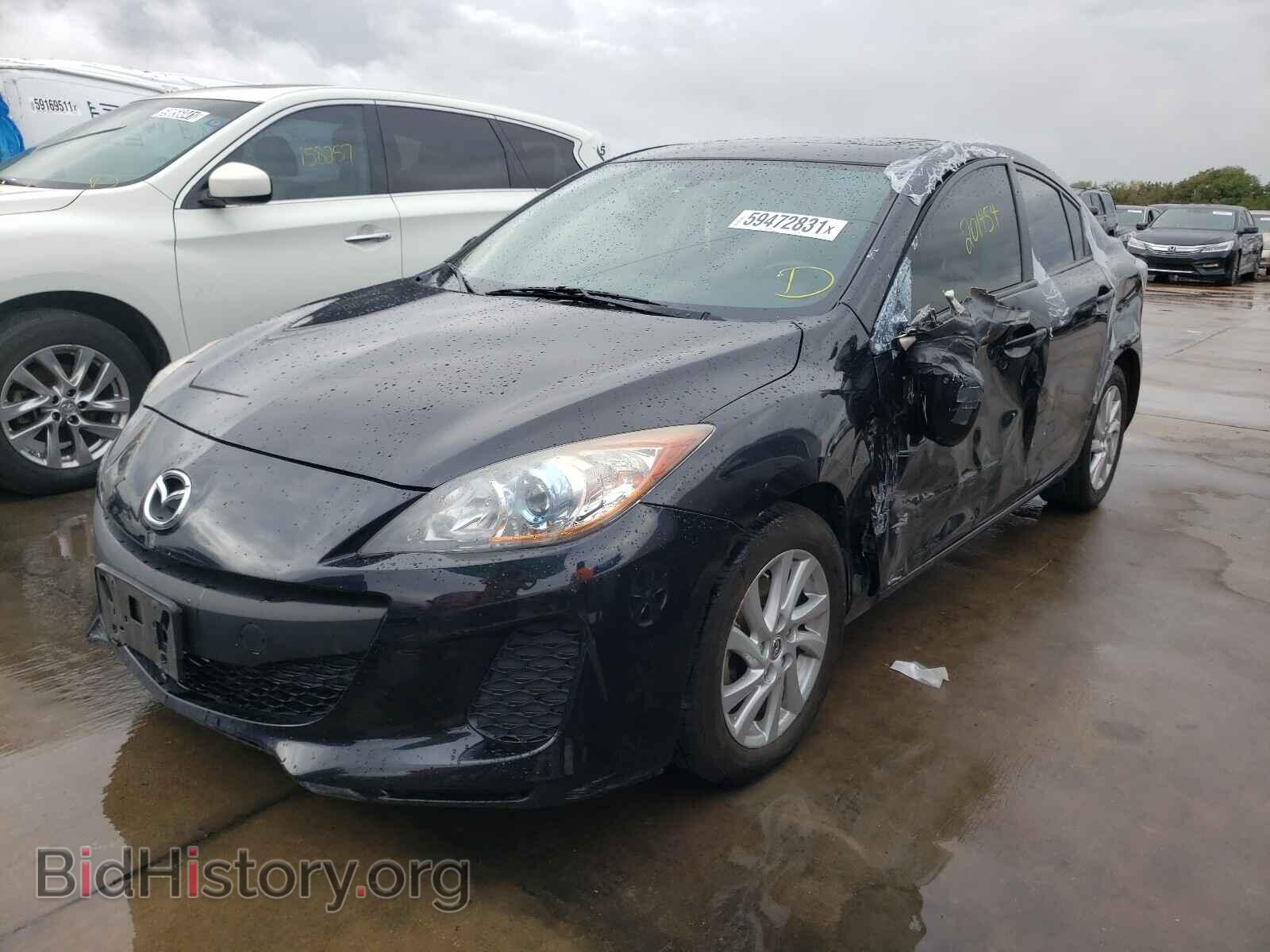 2012 MAZDA 3 - VIN: JM1BL1W76C1675893 - Фото 2