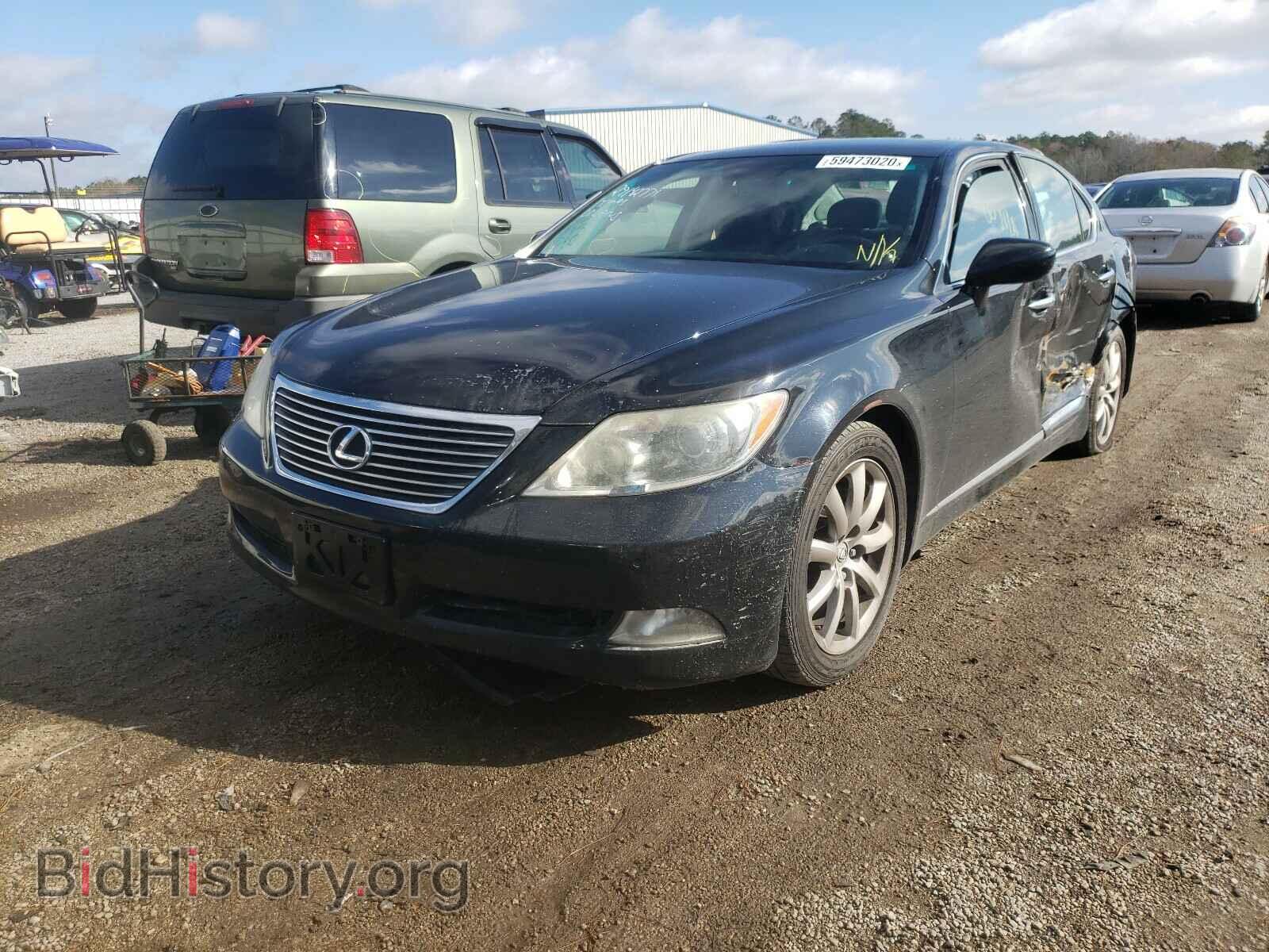 2008 LEXUS LS460 - VIN: JTHBL46F285063973 - Фото 2