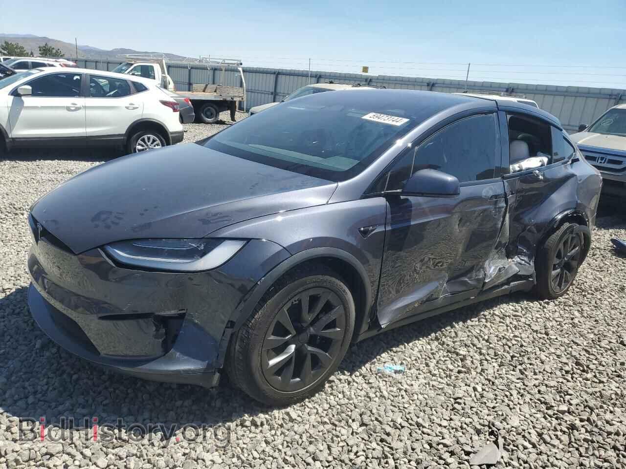 Photo 7SAXCDE54NF363687 - TESLA MODEL X 2022