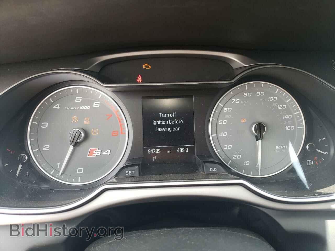 2014 AUDI S4/RS4 - VIN: WAUBGAFL2EA021250 - Фото 9