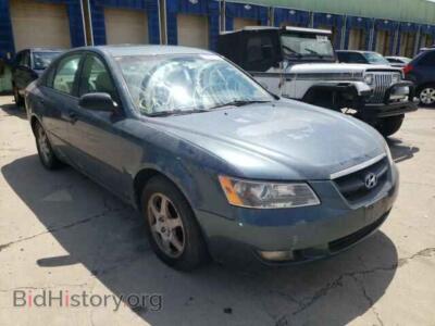 2006 Hyundai SONATA Sonata GLS, синий — VIN 5NPEU46F76H106941, Copart