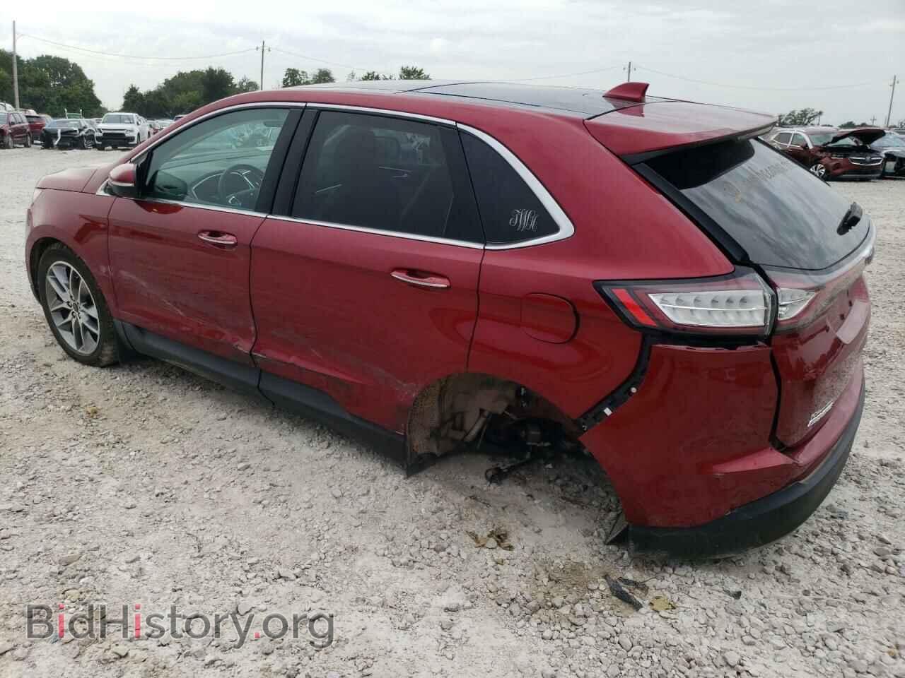 2016 FORD EDGE - VIN: 2FMPK4K94GBC56271 - Фото 2