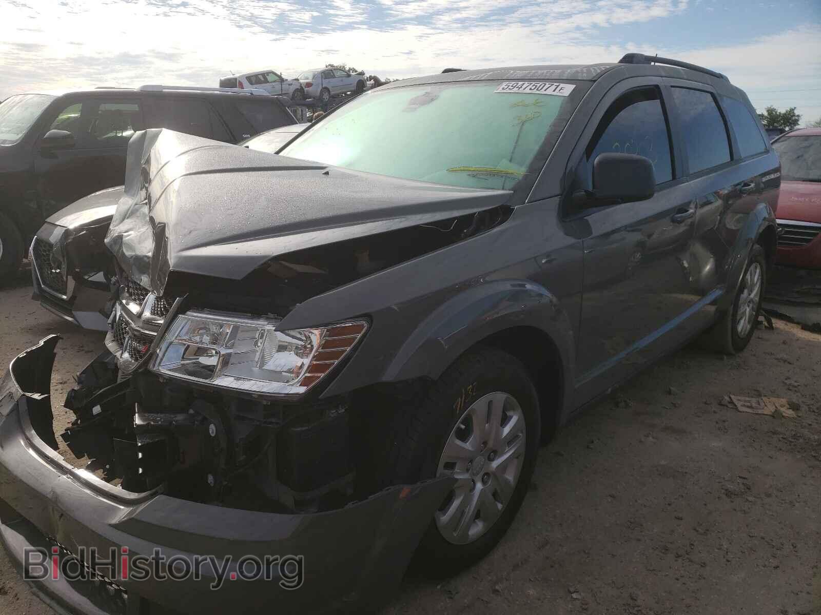 2020 DODGE JOURNEY - VIN: 3C4PDCAB2LT201877 - Фото 2