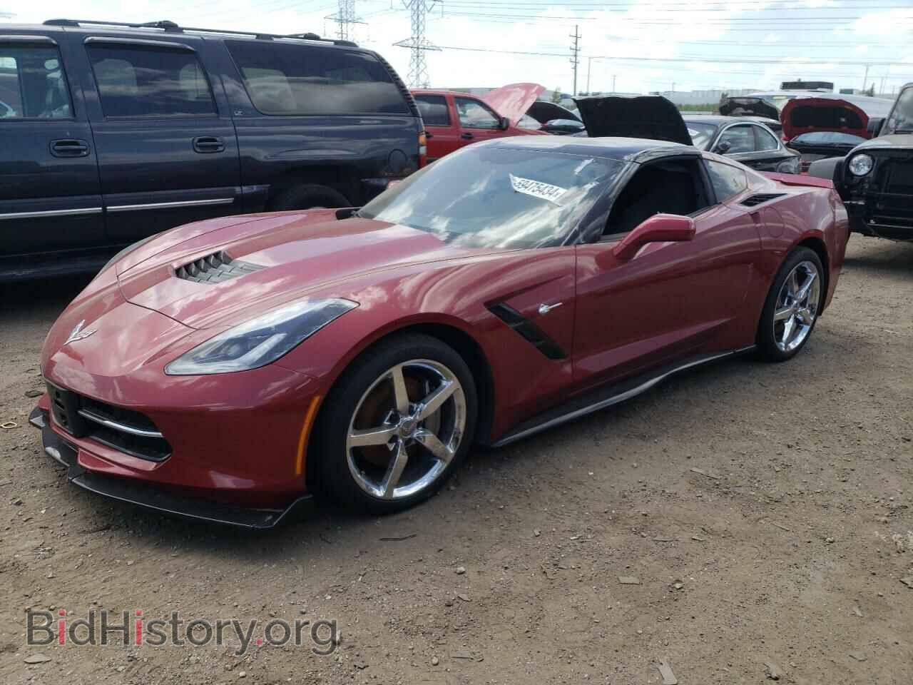 Photo 1G1YF2D73E5106773 - CHEVROLET CORVETTE 2014