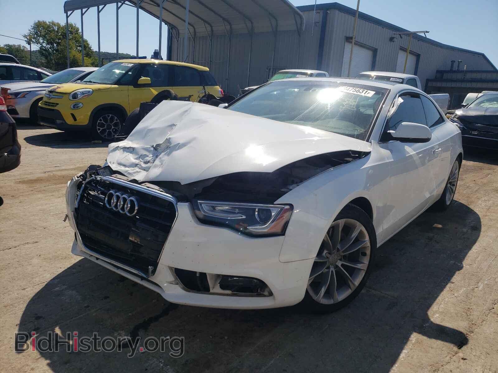 2013 AUDI A5 - VIN: WAULFAFR3DA042764 - Фото 2