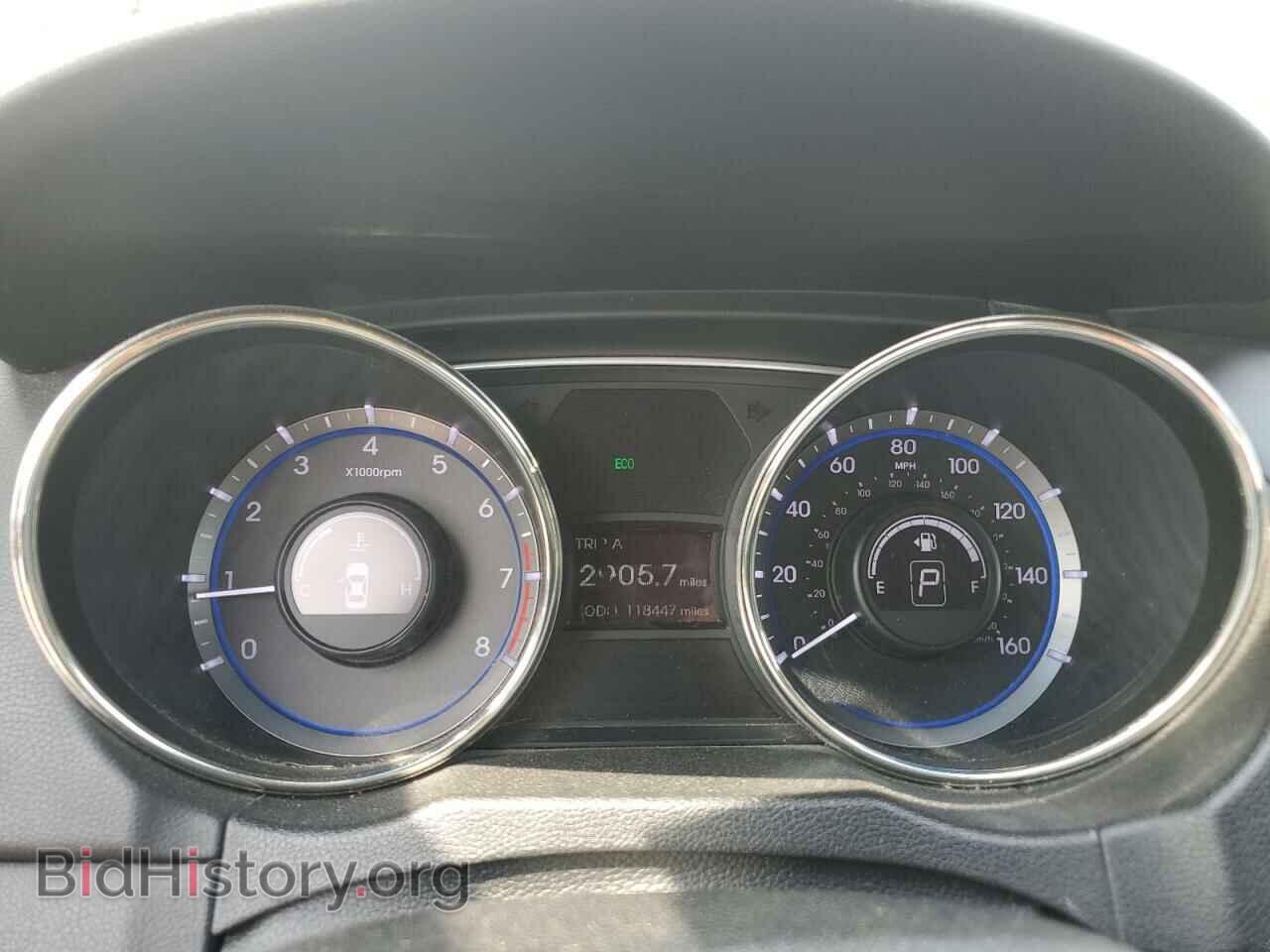 2012 HYUNDAI SONATA - VIN: 5NPEC4AB4CH427984 - Фото 9