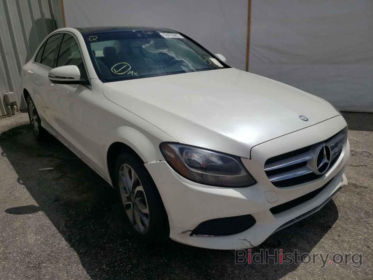 Photo 55SWF4JB1FU063861 - MERCEDES-BENZ C-CLASS 2015