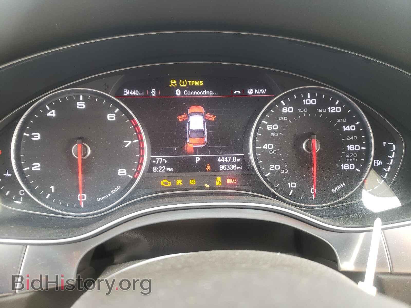 2012 AUDI A6 - VIN: WAUGGAFC2CN087048 - Фото 8