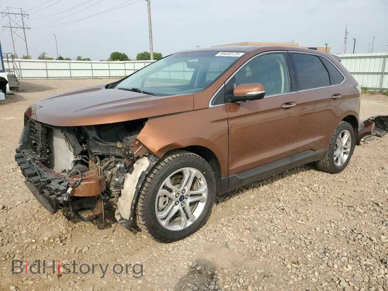 Фотография 2FMPK4K90HBB28563 - FORD EDGE 2017
