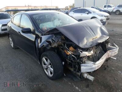 2015 Dodge DART Dart SXT, черный — VIN 1C3CDFBB5FD431801, Copart