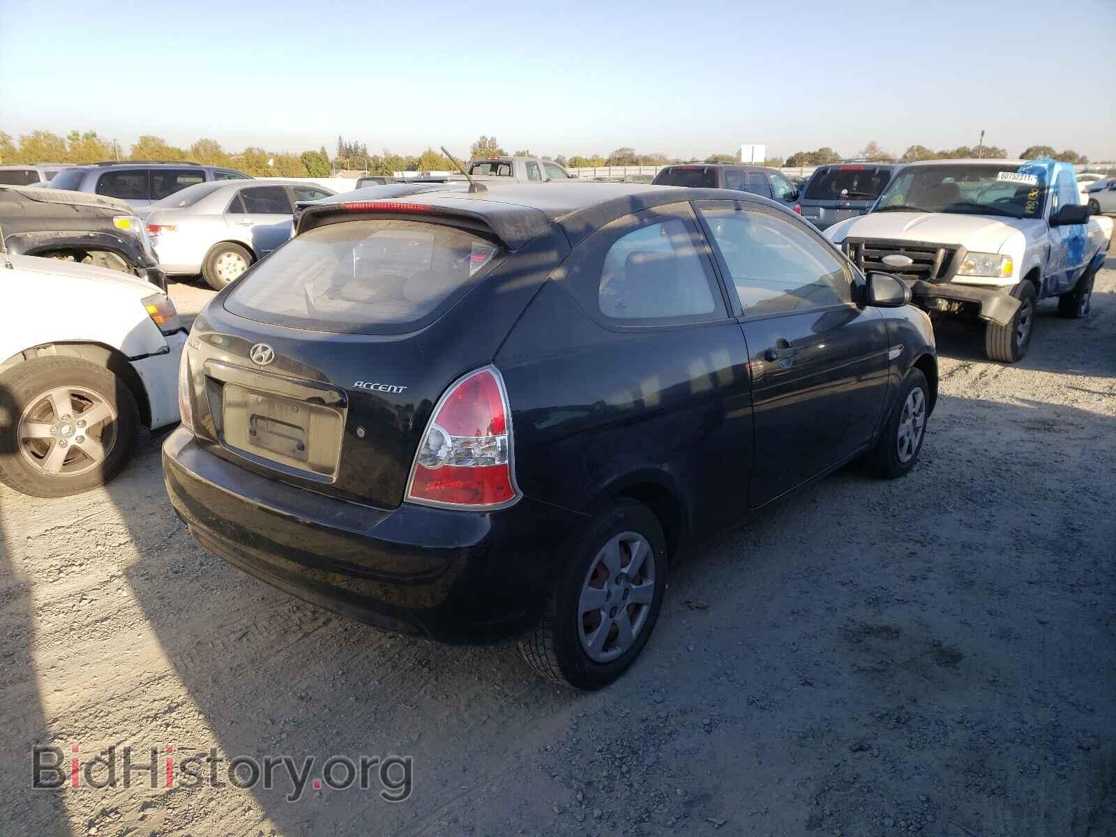 2007 HYUNDAI ACCENT - VIN: KMHCM36CX7U016189 - Фото 4