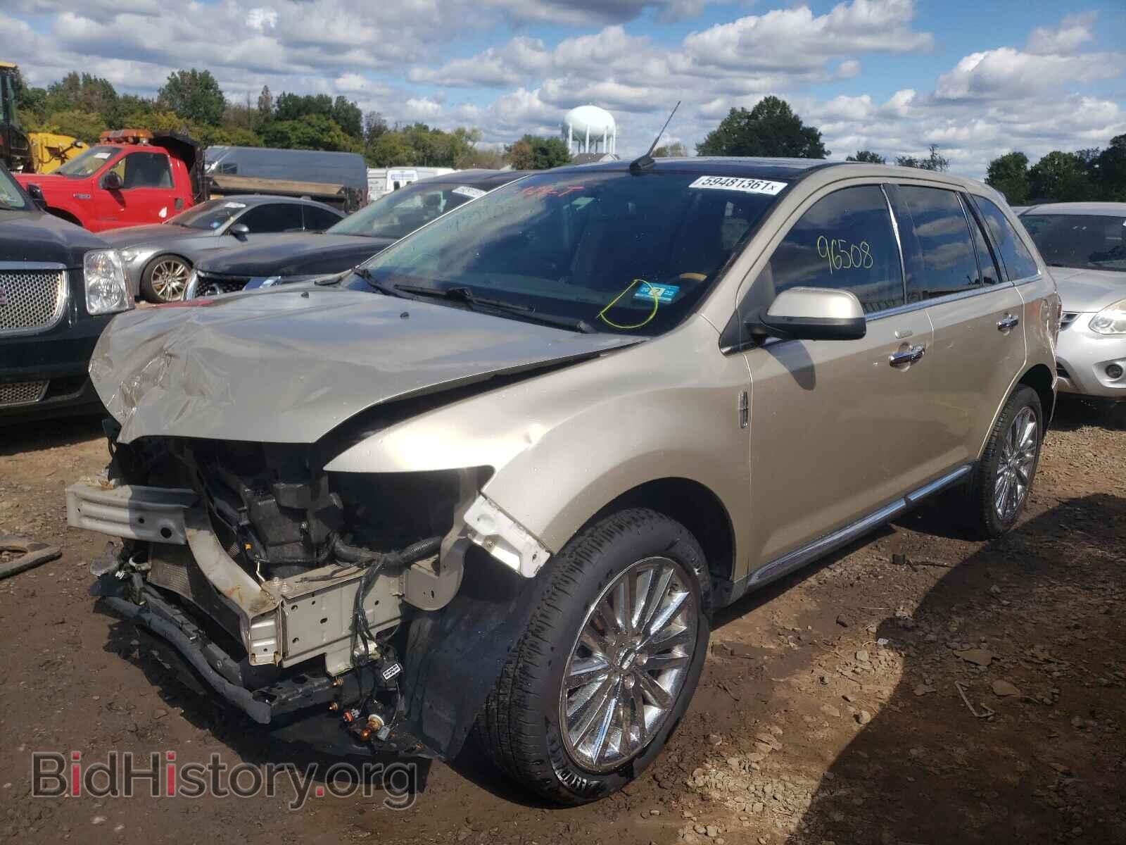 2011 LINCOLN MKX - VIN: 2LMDJ6JKXBBJ34078 - Фото 2