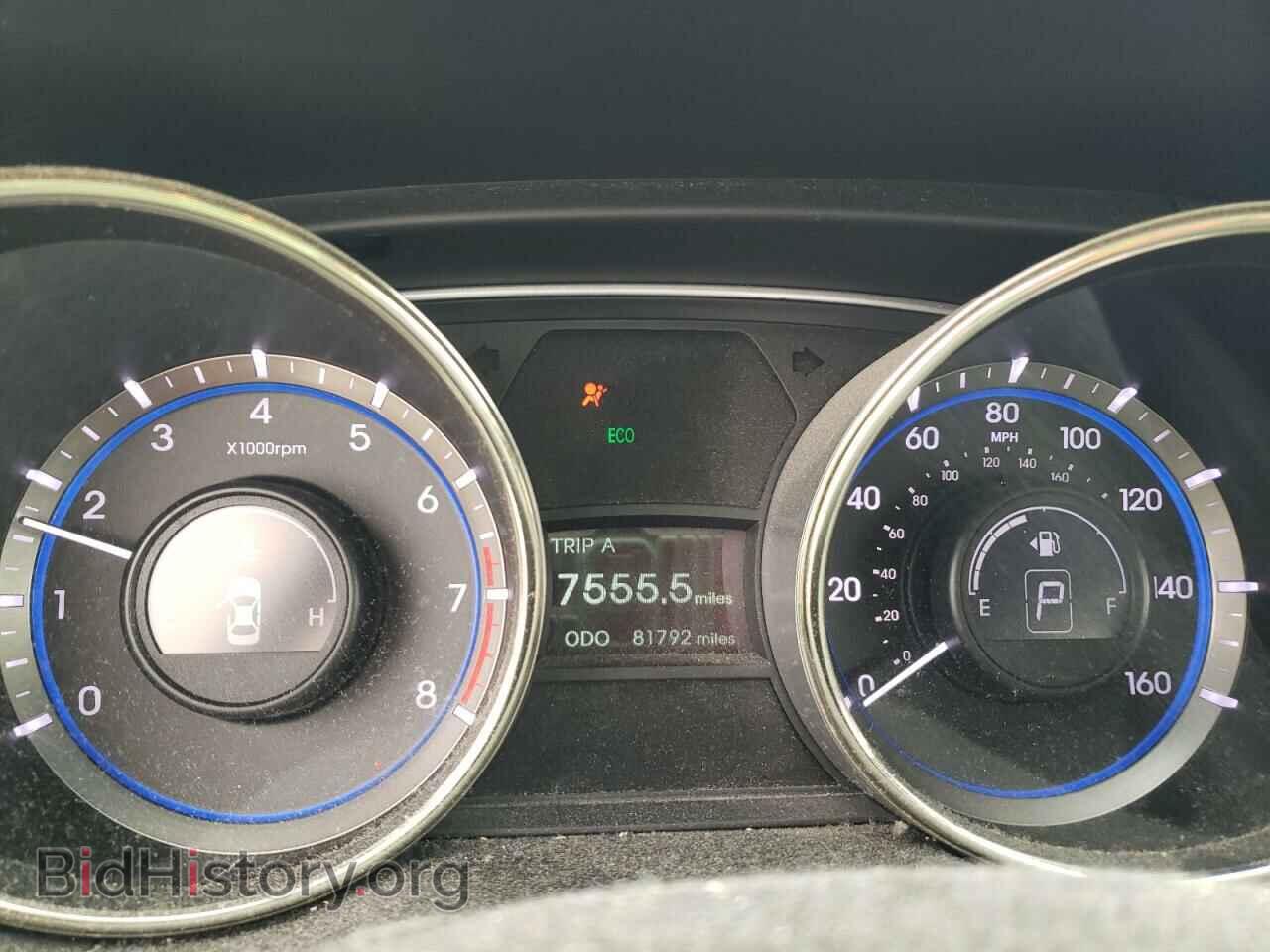 2012 HYUNDAI SONATA - VIN: 5NPEB4AC3CH492403 - Фото 9