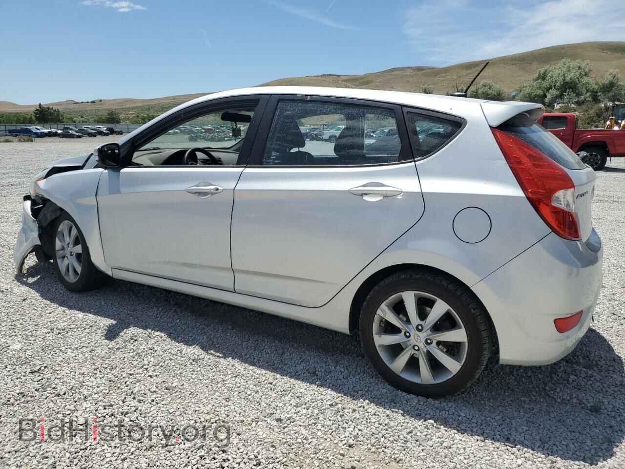 2014 HYUNDAI ACCENT - VIN: KMHCU5AE4EU141996 - Фото 2