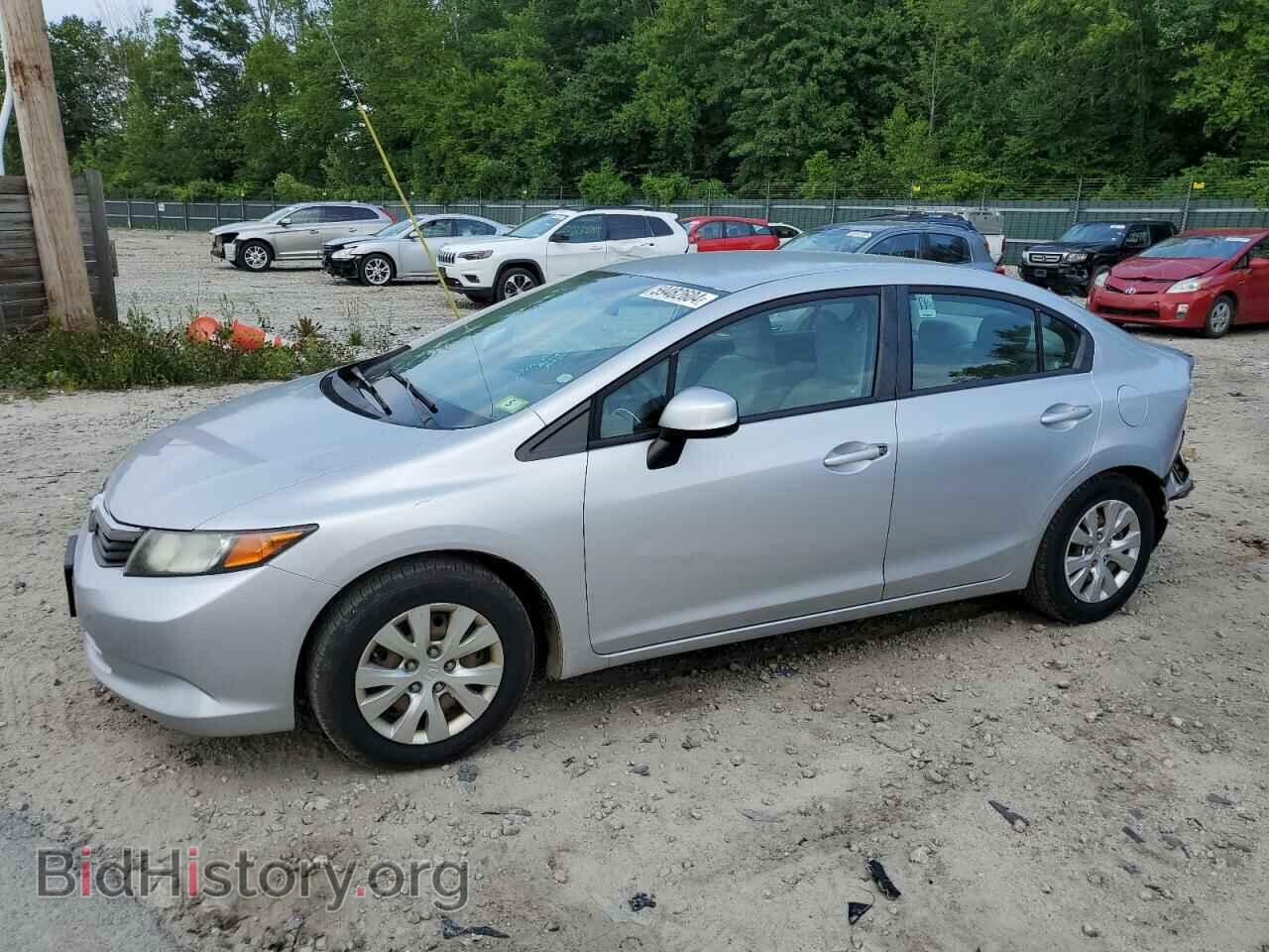 Фотография 2HGFB2F52CH574622 - HONDA CIVIC 2012