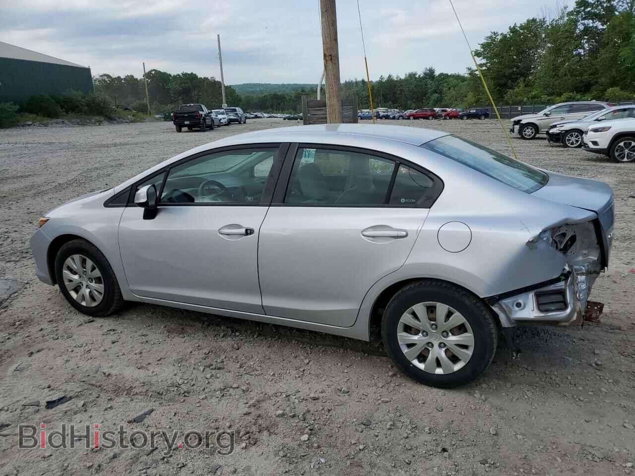 2012 HONDA CIVIC - VIN: 2HGFB2F52CH574622 - Фото 2