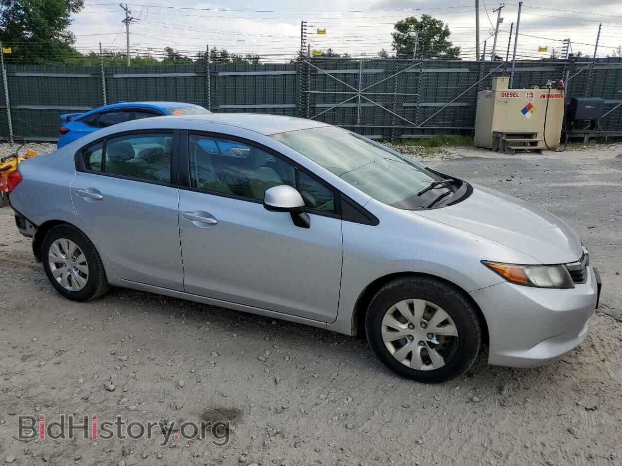 2012 HONDA CIVIC - VIN: 2HGFB2F52CH574622 - Фото 4