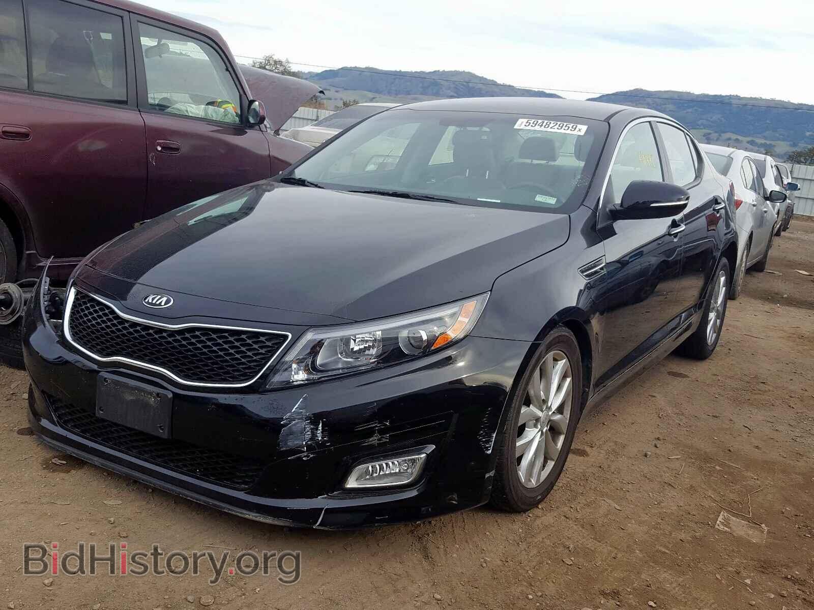 2014 KIA OPTIMA EX - VIN: 5XXGN4A75EG339622 - Фото 2