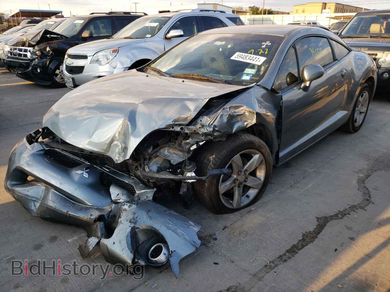 2007 MITSUBISHI ECLIPSE - VIN: 4A3AK34T97E009682 - Photo 2