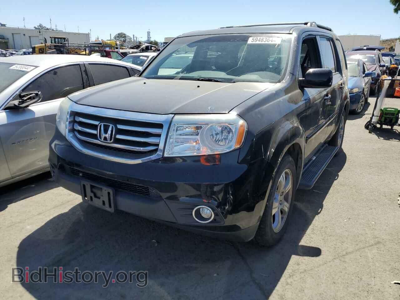 Photo 5FNYF4H58CB021175 - HONDA PILOT 2012