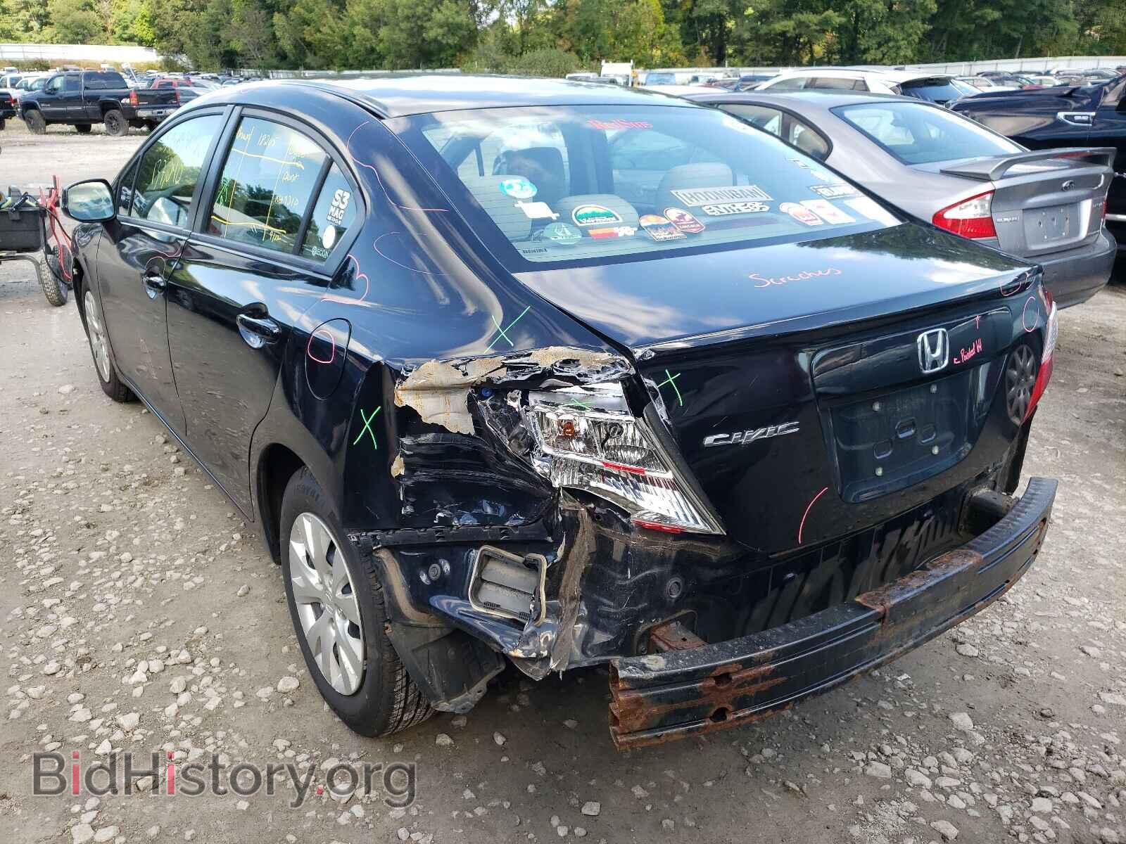 2012 HONDA CIVIC - VIN: 2HGFB2F54CH569695 - Фото 3