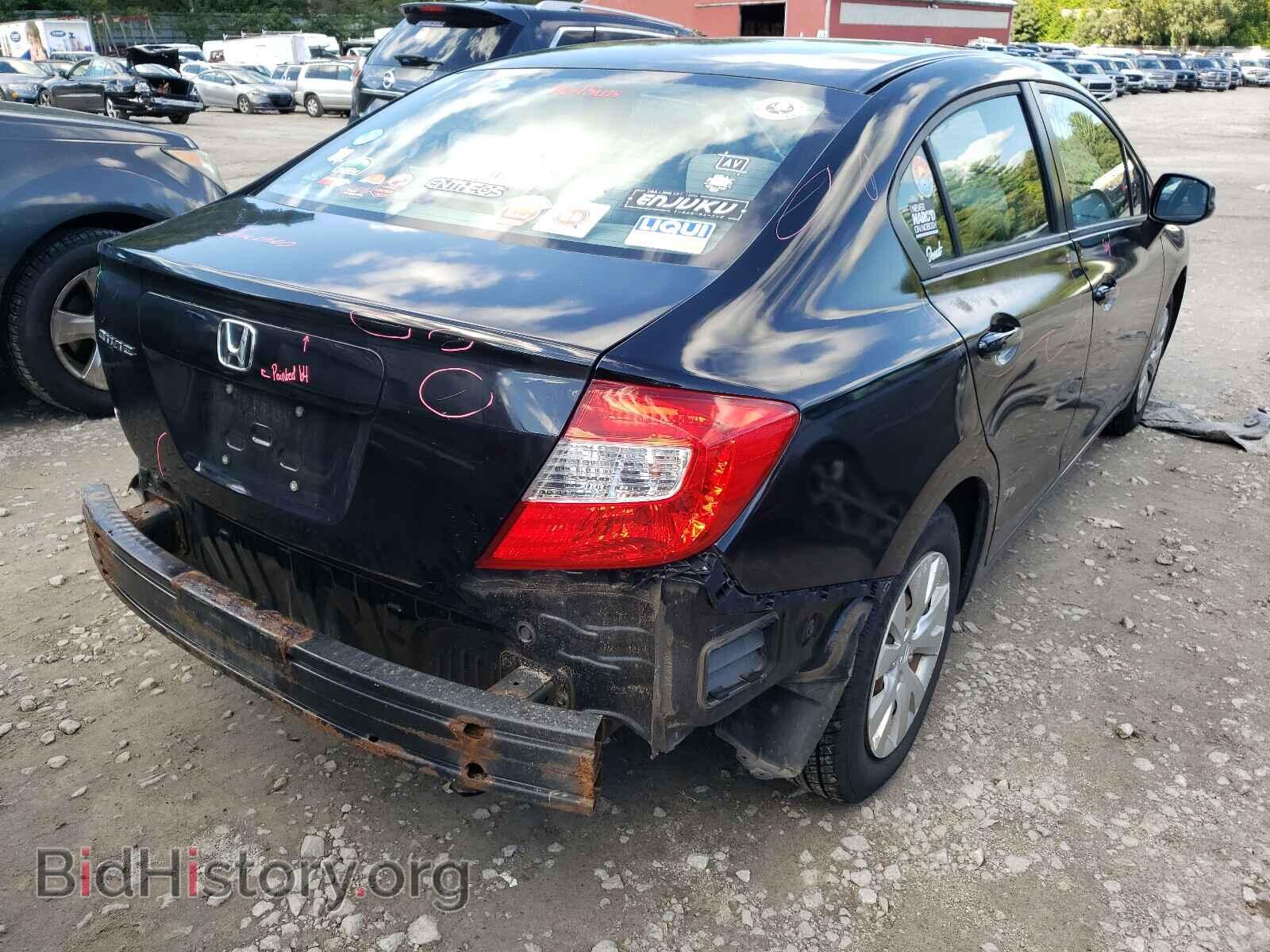 2012 HONDA CIVIC - VIN: 2HGFB2F54CH569695 - Фото 4