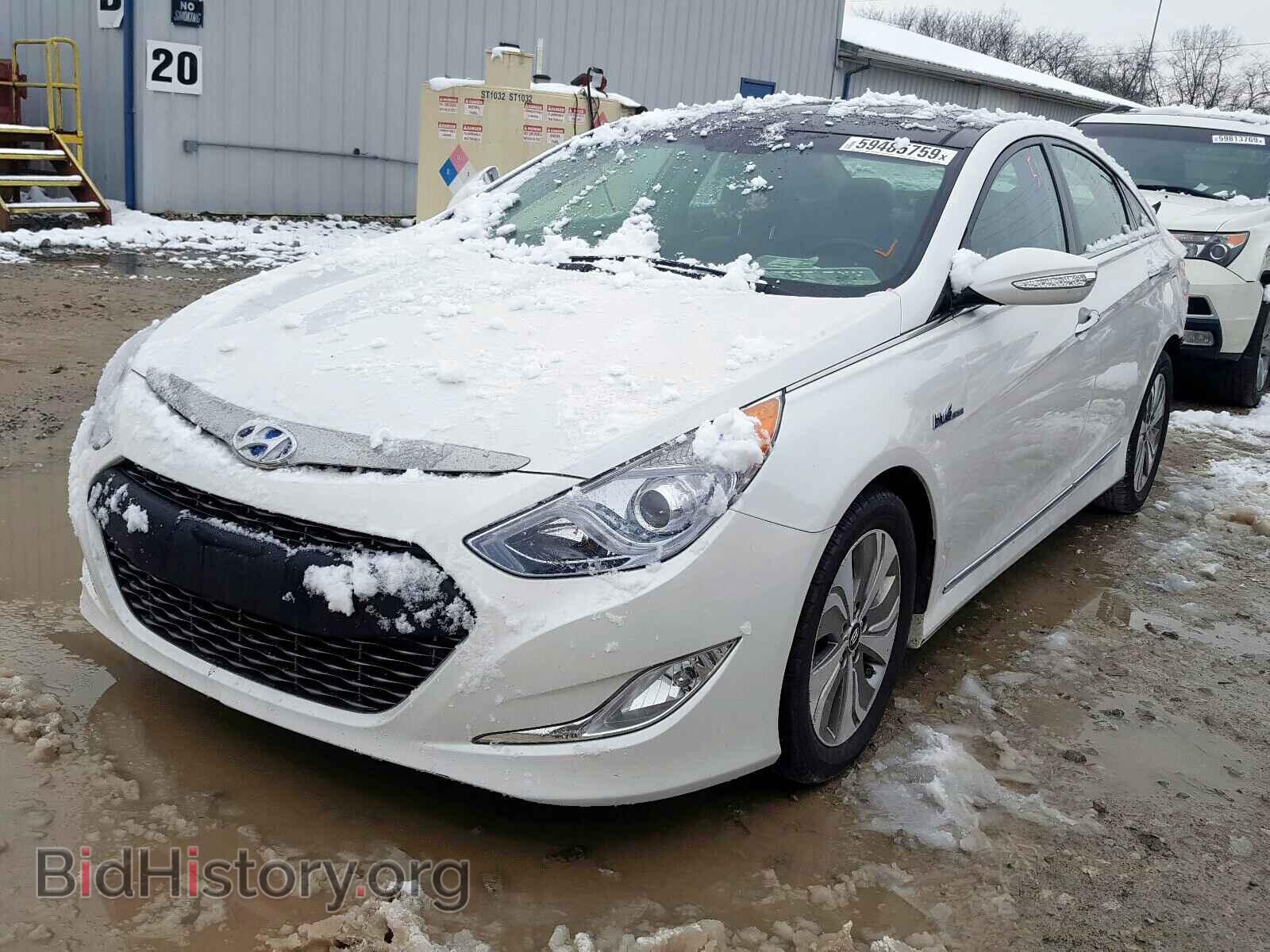 2014 HYUNDAI SONATA - VIN: KMHEC4A42EA104394 - Фото 2