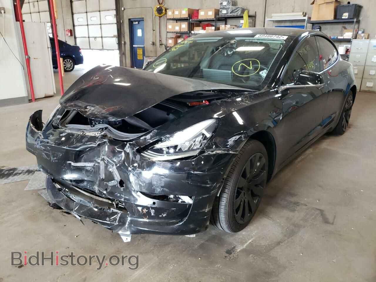 2019 TESLA MODEL 3 - VIN: 5YJ3E1EB6KF385289 - Фото 2