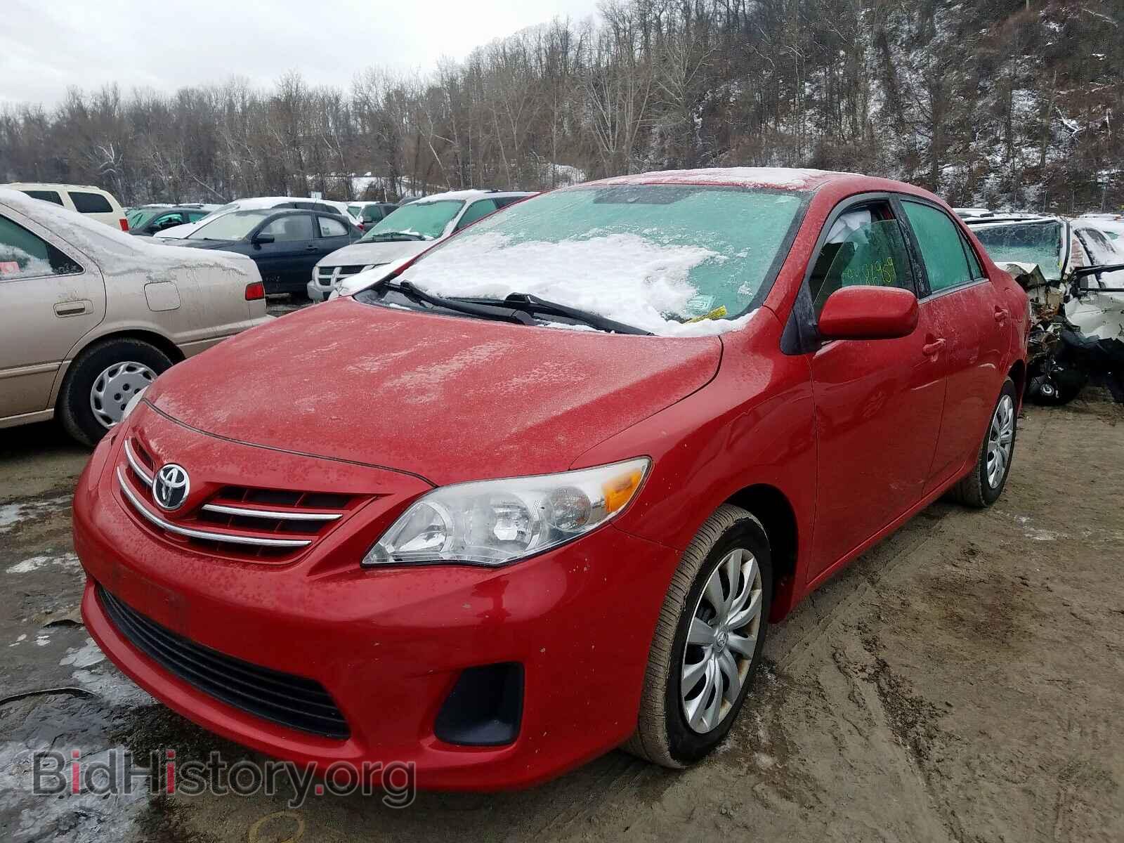 2013 TOYOTA COROLLA BA - VIN: 2T1BU4EE1DC077013 - Фото 2