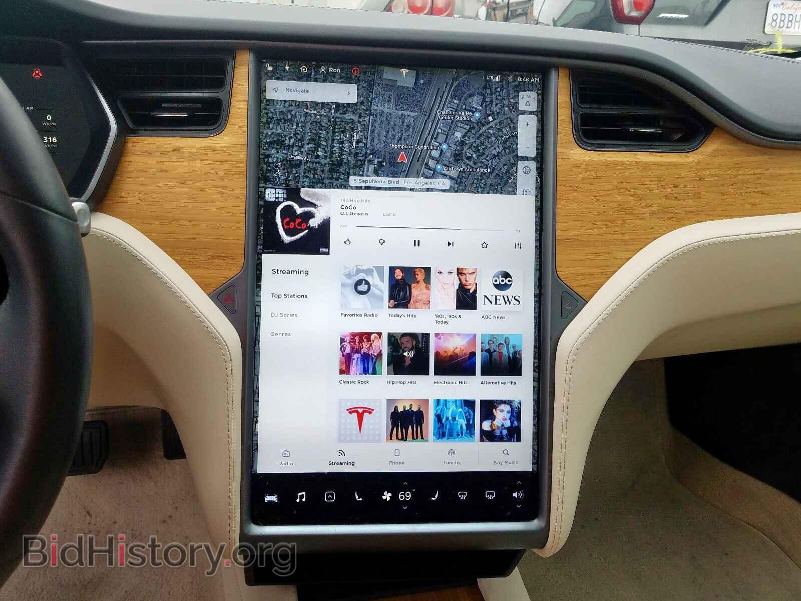 2019 TESLA MODEL S - VIN: 5YJSA1E29KF299868 - Фото 9