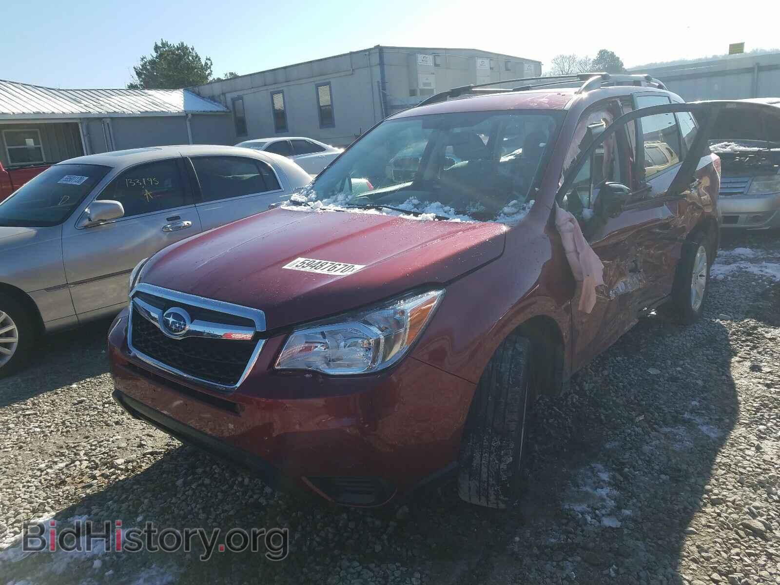 2016 SUBARU FORESTER - VIN: JF2SJABC7GH473538 - Фото 2