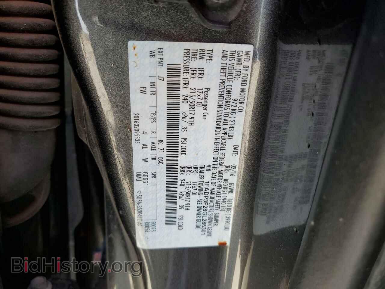 2016 FORD FOCUS - VIN: 1FADP3F28GL286301 - Photo 12
