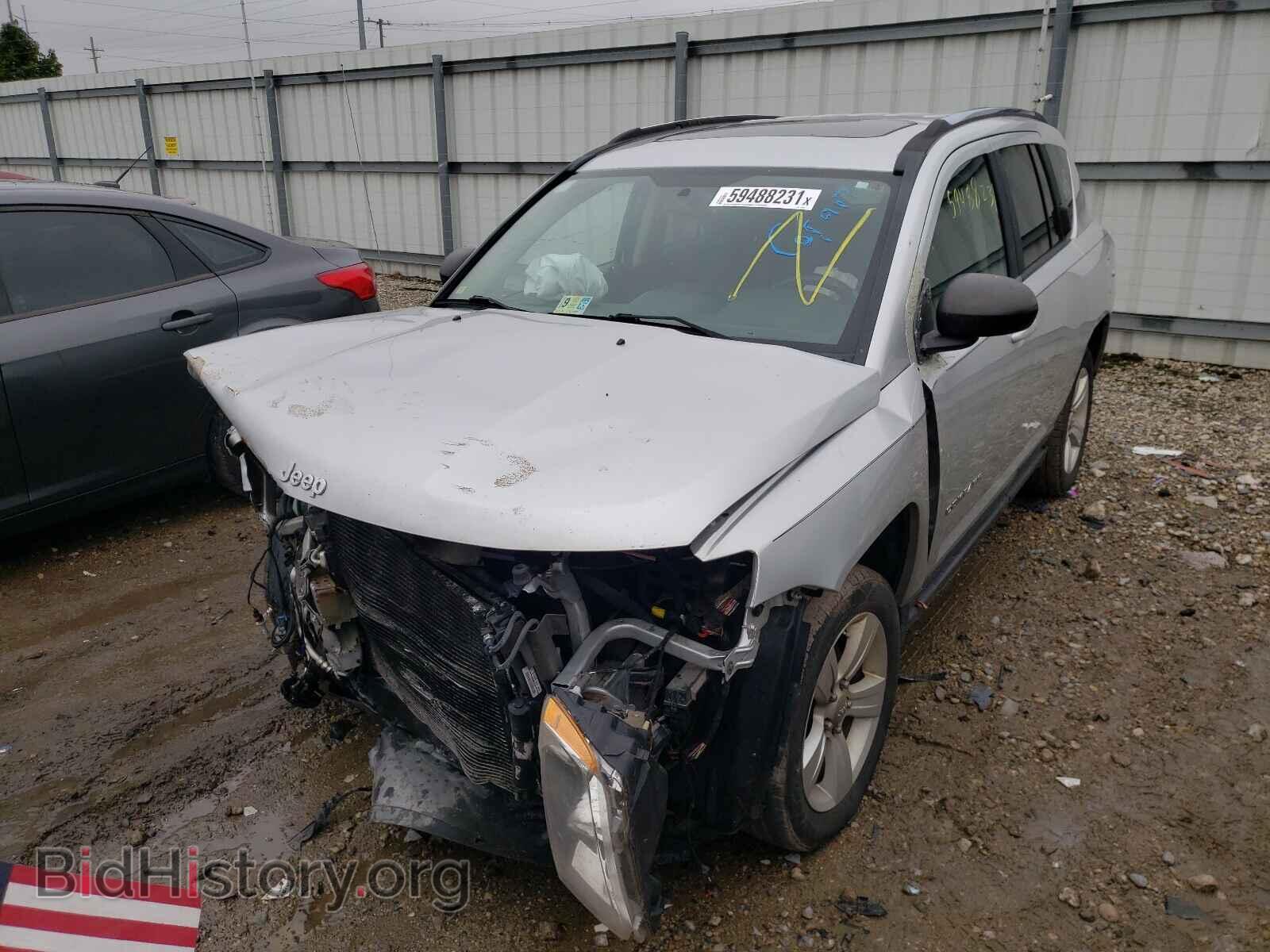2011 JEEP COMPASS - VIN: 1J4NF1FB7BD159204 - Фото 2