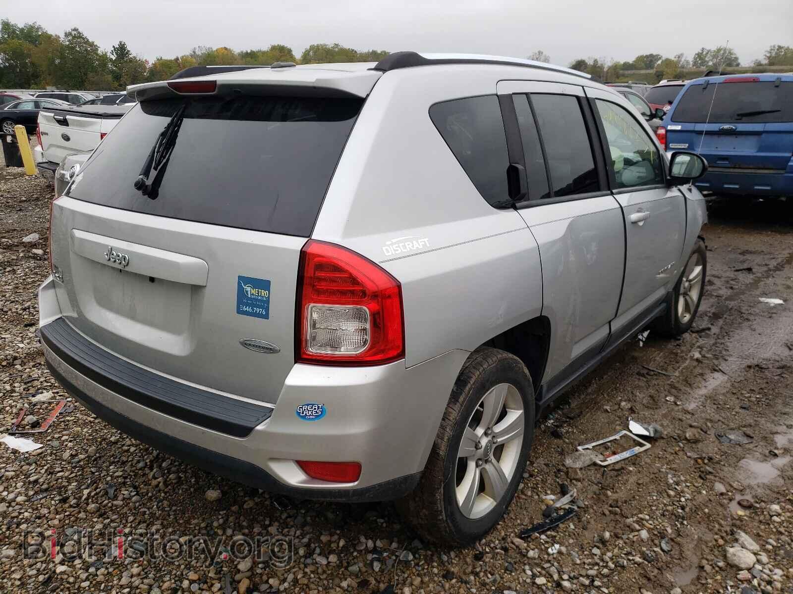 2011 JEEP COMPASS - VIN: 1J4NF1FB7BD159204 - Фото 4