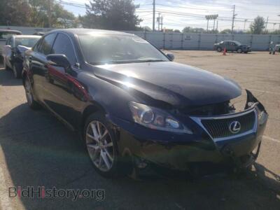 2011 Lexus IS IS 250, черный — VIN JTHCF5C22B5049999, Copart