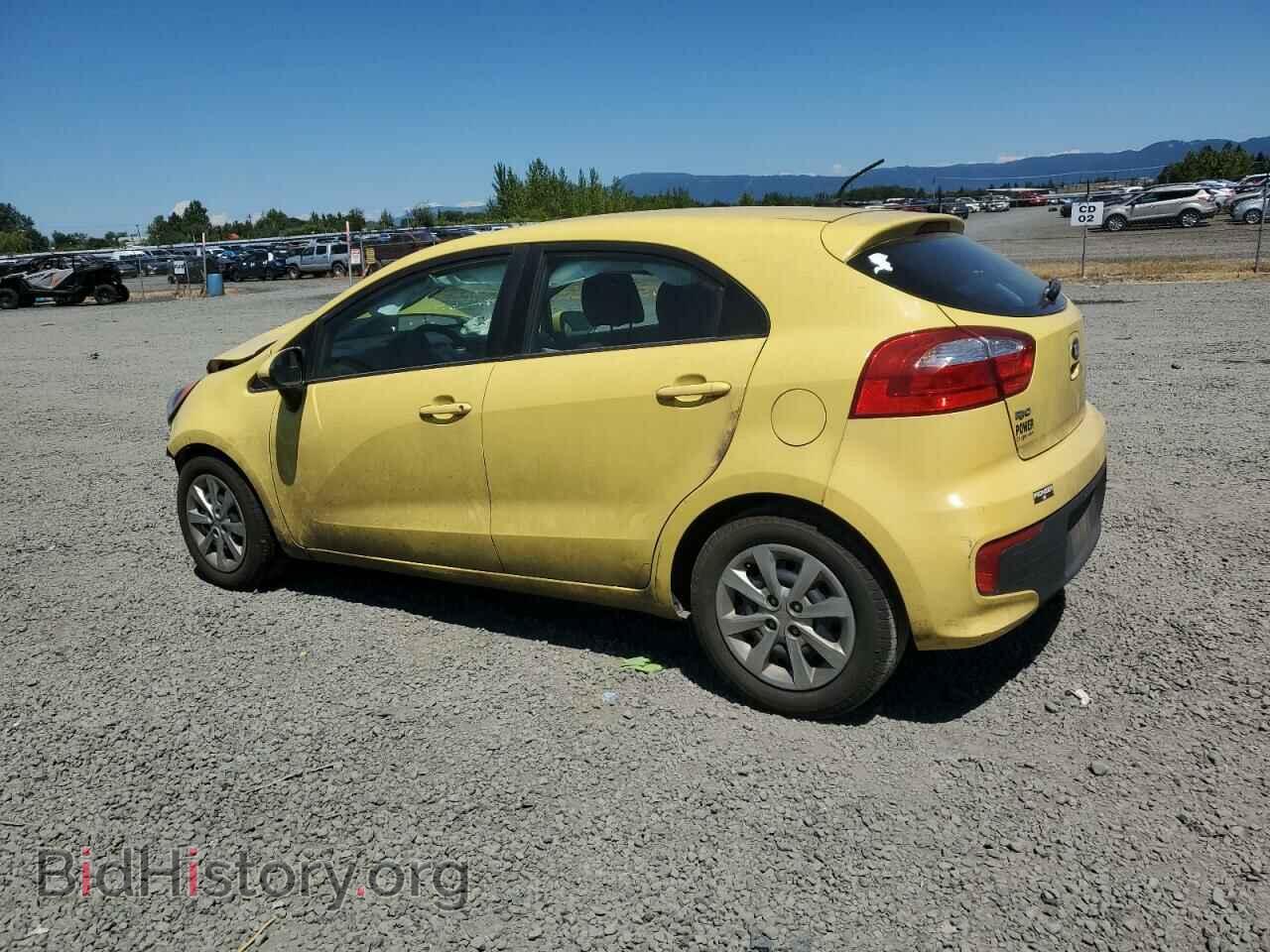 2016 KIA RIO - VIN: KNADM5A30G6699498 - Photo 2