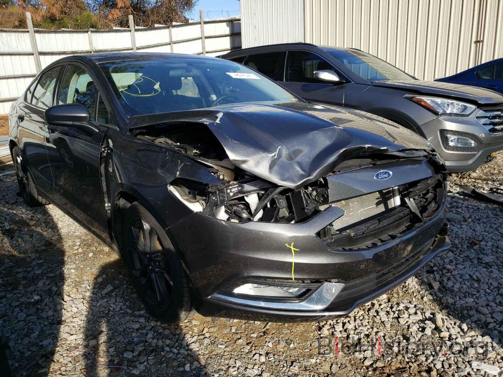 Photo 3FA6P0G77JR200258 - FORD FUSION 2018