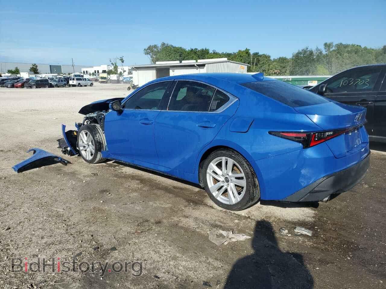 2021 LEXUS IS - VIN: JTHAA1D29M5116551 - Фото 2