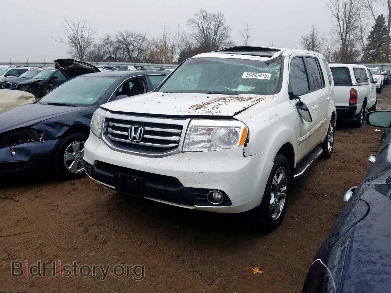 2012 HONDA PILOT - VIN: 5FNYF4H7XCB005237 - Фото 2