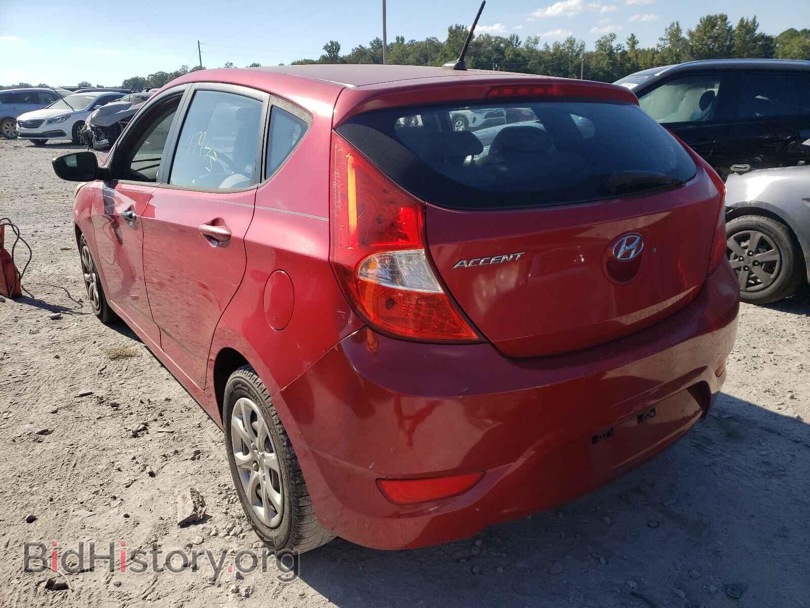 2013 HYUNDAI ACCENT - VIN: KMHCT5AE7DU060296 - Фото 3