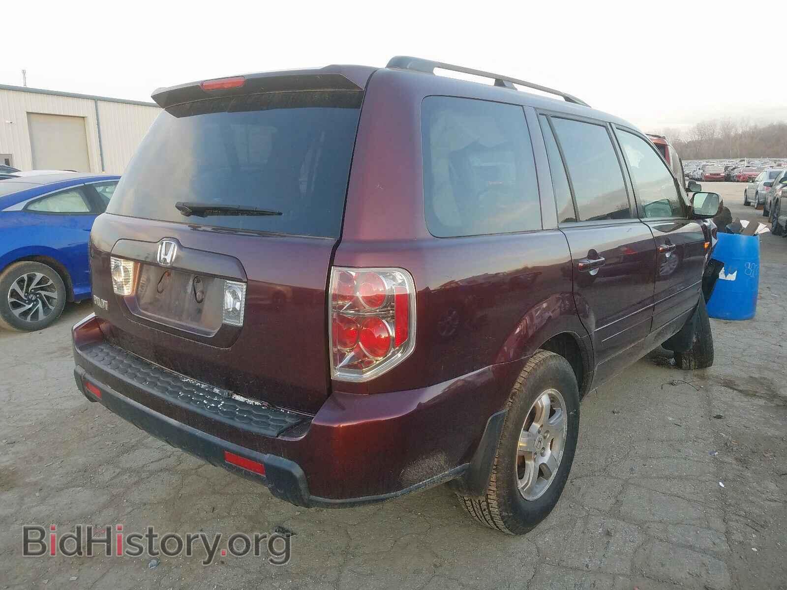 2007 HONDA PILOT - VIN: 5FNYF28697B047464 - Фото 4