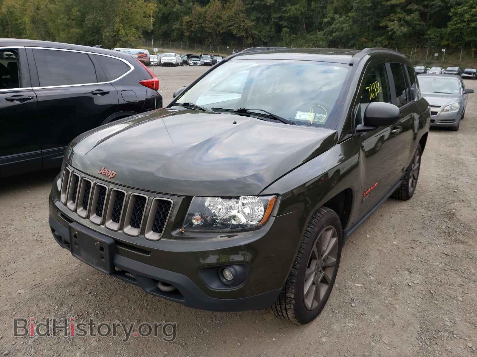 2017 JEEP COMPASS - VIN: 1C4NJDBB6HD173521 - Фото 2