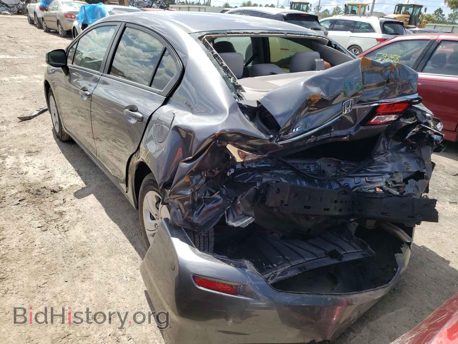2013 HONDA CIVIC - VIN: 19XFB2F5XDE063400 - Фото 3